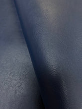 Load image into Gallery viewer, Facto Outdoor Indigo Navy Blue Vegan Faux Leather Upholstery Vinyl WHS 4466