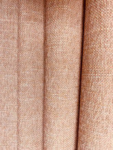 Load image into Gallery viewer, 1.5 Yard Designer Mauve Gold Cream MCM Mid Century Modern Chenille Water &amp; Stain Resistant Upholstery Fabric WHS 4536