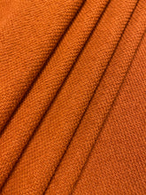 Load image into Gallery viewer, Designer Burnt Orange Water &amp; Stain Resistant MCM Mid Century Modern Upholstery Fabric WHS 4490