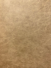 Load image into Gallery viewer, 1.8 Yard Designer Heavy Duty Buckskin Taupe Textured Faux Leather Upholstery Vinyl WHS 4382