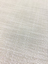 Load image into Gallery viewer, Designer Water &amp; Stain Resistant Faux Linen Ivory Beige Upholstery Fabric WHS 4507