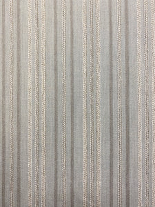 Schumacher Poplar Mineral Indoor Outdoor Stripe Water & Stain Resistant Upholstery Fabric WHS 4374