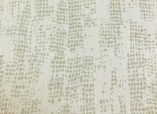 Load image into Gallery viewer, Kelly Wearstler Verse Ivory/Ecru Water &amp; Stain Resistant Heavy Duty Woven Cream Taupe Abstract Upholstery Fabric WHS496