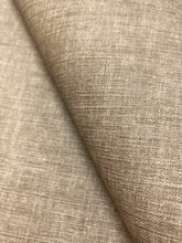 Load image into Gallery viewer, Designer Heavy Duty Greige Taupe MCM Mid Century Modern Tweed Faux Leather Upholstery Vinyl WHS 4472