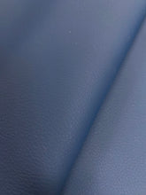 Load image into Gallery viewer, Designer Heavy Duty Marine Navy Blue Vegan Faux Leather Upholstery Vinyl WHS 4382