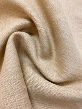 Load image into Gallery viewer, Designer Heavy Duty Tan Ecru Belgian Linen Upholstery Fabric WHS 4328