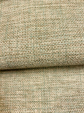 Load image into Gallery viewer, Commercial Heavy Duty Sage Green Textured MCM Mid Century Modern Tweed Faux Leather Upholstery Vinyl
