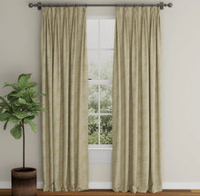 Load image into Gallery viewer, Spanish Made Mustard Gold White Paisley Upholstery Drapery Fabric CF