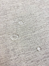 Load image into Gallery viewer, 1.5 Yd Designer Cream Taupe Distressed Chenille Water &amp; Stain Resistant Upholstery Fabric WHS 4529