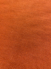 Load image into Gallery viewer, Designer Belgian Linen Rusty Brown Upholstery Fabric WHS 4365