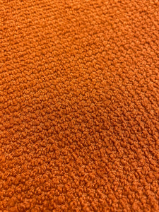 Designer Burnt Orange Water & Stain Resistant MCM Mid Century Modern Upholstery Fabric WHS 4490