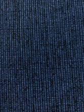 Load image into Gallery viewer, Designer Water &amp; Stain Resistant Navy Blue Woven Upholstery Fabric WHS 4362