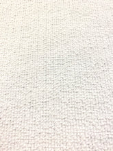 Load image into Gallery viewer, Designer Water &amp; Stain Resistant Indoor Outdoor MCM Mid Century Modern Textured White Boucle Upholstery Fabric WHS 4333