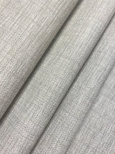 Load image into Gallery viewer, Designer Heavy Duty Grey Cream MCM Mid Century Modern Tweed Faux Leather Upholstery Vinyl WHS 4377