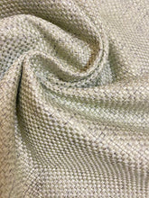 Load image into Gallery viewer, Designer Seafoam Green MCM Mid Century Modern Tweed Water &amp; Stain Resistant Upholstery Fabric WHS 4273
