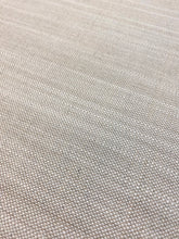 Load image into Gallery viewer, Designer Beige Taupe Strie MCM Mid Century Modern Indoor Outdoor Water &amp; Stain Resistant Upholstery Drapery Fabric WHS 4338