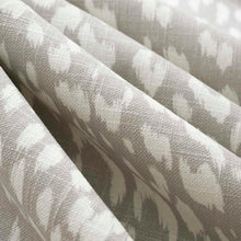 Load image into Gallery viewer, Linen Rayon Cream Taupe Beige Cheetah Animal Print Upholstery Drapery Fabric FB
