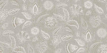 Load image into Gallery viewer, Linen Cotton Floral Cream Ivory Taupe Upholstery Drapery Fabric FB