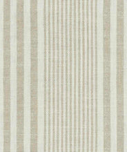Load image into Gallery viewer, Linen Cotton Cream Light Brown Upholstery Fabric FB