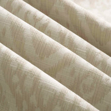 Load image into Gallery viewer, Cream Beige Ikat Upholstery Drapery Fabric FB
