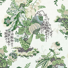 Load image into Gallery viewer, Made to Order Thibaut Fairbanks Floral Roman Shade Colors 6 &amp; 7