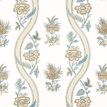 Load image into Gallery viewer, Made to Order Thibaut Ribbon Floral Roman Shade Colors 1-5