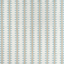 Load image into Gallery viewer, Made to Order Thibaut Reno Stripe Embroidery Roman Shade Colors 1-5