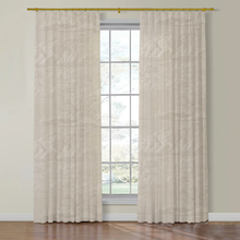 Load image into Gallery viewer, Set of Two Made to Order Schumacher Cloud Toile Side Drapery Panels