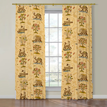 Load image into Gallery viewer, Set of Two Made to Order Schumacher La Menagerie Side Drapery Panels