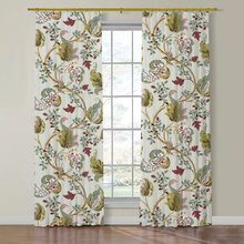 Load image into Gallery viewer, Set of Two Made to Order Schumacher Fox Hollow Side Drapery Panels