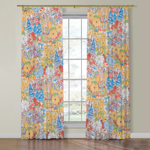 Load image into Gallery viewer, Set of Two Made to Order Schumacher Fairie Garden Side Drapery Panels