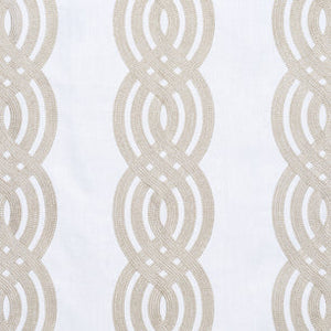 Made to Order Thibaut Braid Embroidery Roman Shade Colors 1-5