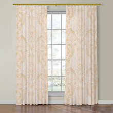 Load image into Gallery viewer, Set of Two Made to Order Schumacher Cap Ferrat Side Drapery Panels