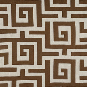 Made to Order Thibaut Tulum Applique Roman Shade Color 6