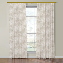 Load image into Gallery viewer, Set of Two Made to Order Schumacher Alamere Linen Side Drapery Panels
