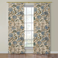 Load image into Gallery viewer, Set of Two Made to Order Schumacher Chalfont Side Drapery Panels
