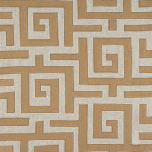 Load image into Gallery viewer, Made to Order Thibaut Tulum Applique Roman Shade Colors 1-5