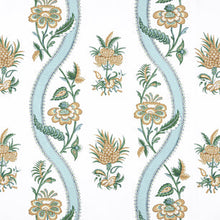 Load image into Gallery viewer, Made to Order Thibaut Ribbon Floral Roman Shade Colors 1-5