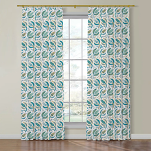 Load image into Gallery viewer, Set of Two Made to Order Schumacher Malabar Vine Side Drapery Panels