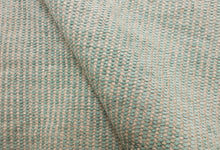 Load image into Gallery viewer, Designer Teal Taupe MCM Chenille Upholstery  Fabric