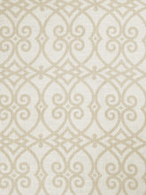 Load image into Gallery viewer, 5 Colorways Linen Cotton Lattice Fretwork Drapery Fabric Orange Blue Beige