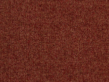 Load image into Gallery viewer, Water &amp; Stain Resistant Orange Beige Coral Red Burgundy MCM Mid Century Modern Tweed Upholstery Fabric