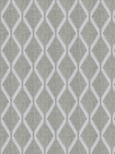 7 Colorways Embroidered Linen Cotton Diamond Drapery Fabric Beige Grey Blush