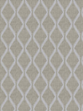 Load image into Gallery viewer, 7 Colorways Embroidered Linen Cotton Diamond Drapery Fabric Beige Grey Blush