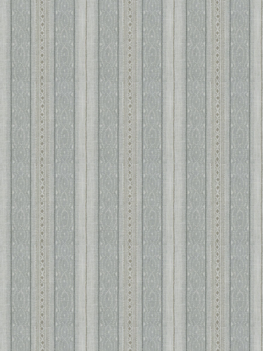 5 Colorways Cotton Linen Ethnic Stripe Geometric Drapery Fabric Blush Blue Beige