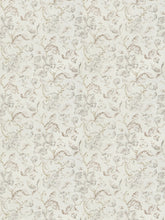 Load image into Gallery viewer, 4 Colorways Floral Jacobean Drapery Bedding Fabric Cream Grey Blush