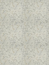 Load image into Gallery viewer, 4 Colorways Floral Jacobean Drapery Bedding Fabric Cream Grey Blush