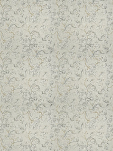 4 Colorways Floral Jacobean Drapery Bedding Fabric Cream Grey Blush