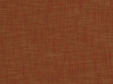 Load image into Gallery viewer, Faux Linen Raspberry Pink Rusty Red Upholstery Drapery Fabric