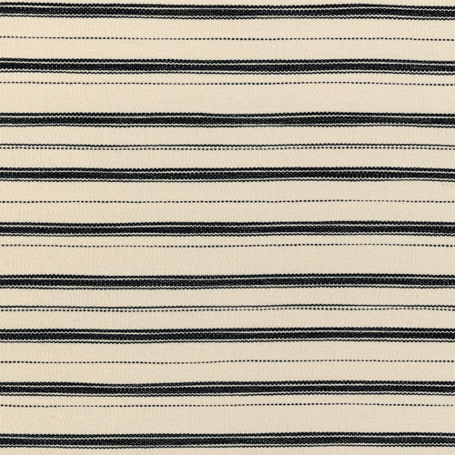 Lee Jofa Meeker Stripe Fabric / Black